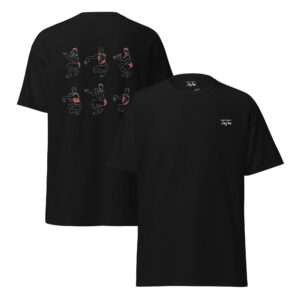 Ovah Duckwalk Black T-shirt by JayTee